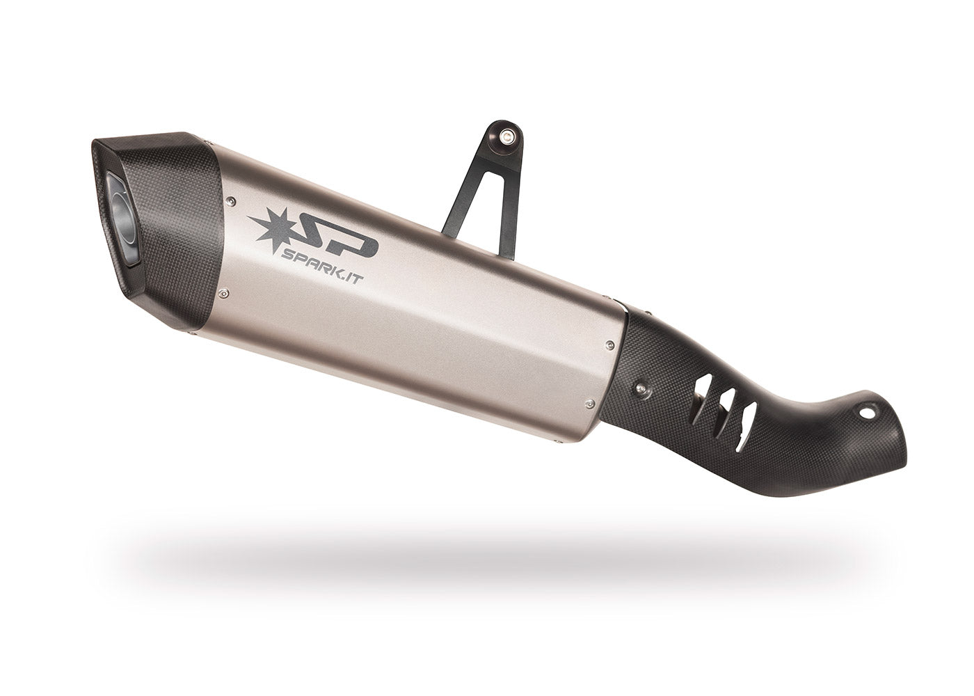 SPARK Honda CRF1100L Africa Twin Titanium Slip-on Exhaust "Fighter" (EU homologated)