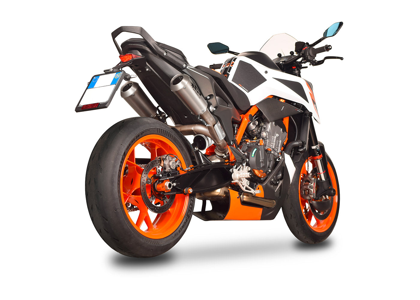 SPARK KTM 790/890 Duke/R Titanium Semi-Full Double Exhaust System "MotoGP" (EU homologated)