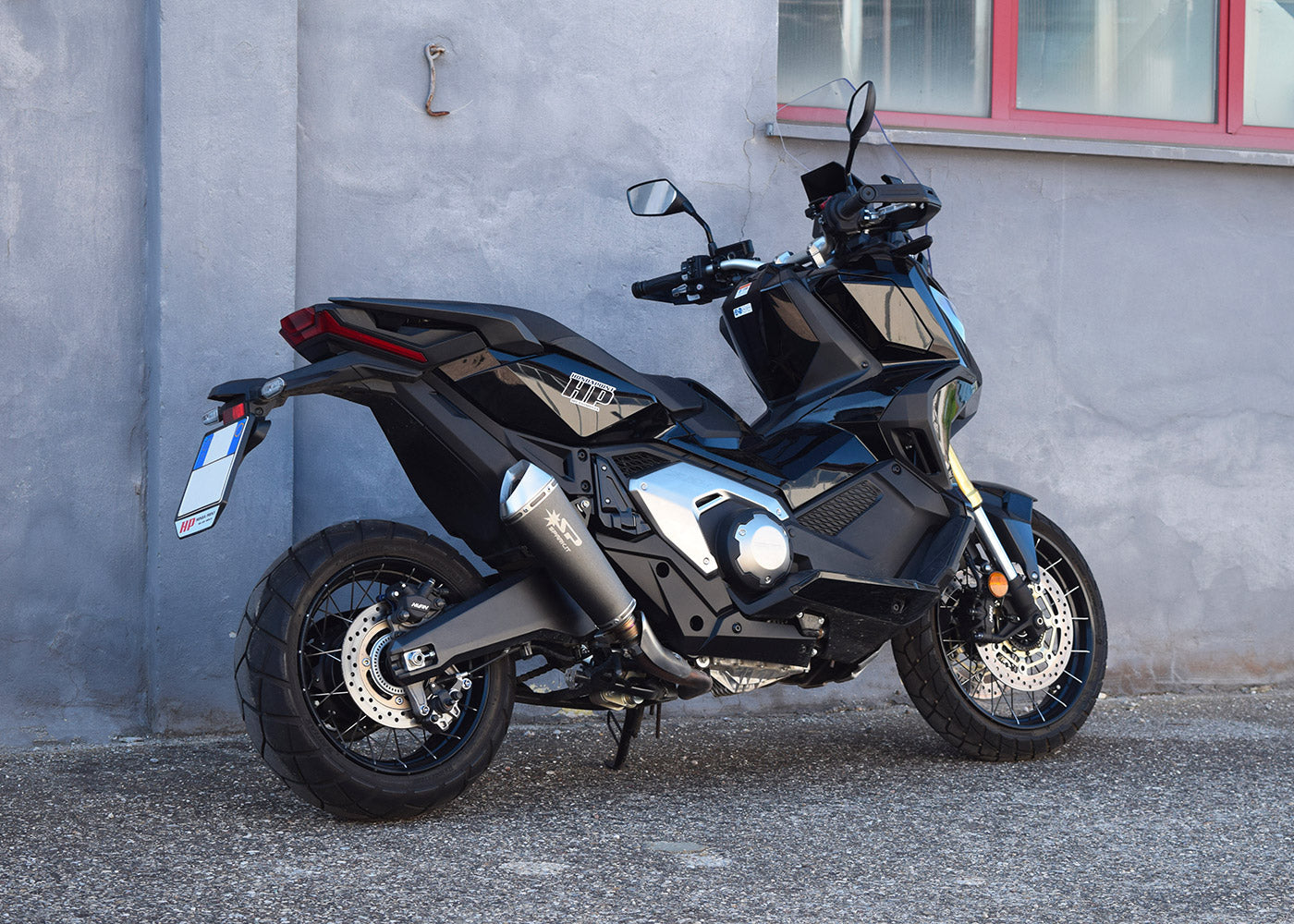 SPARK Honda X-ADV 750 Slip-on Exhaust "Konix" (EU homologated)