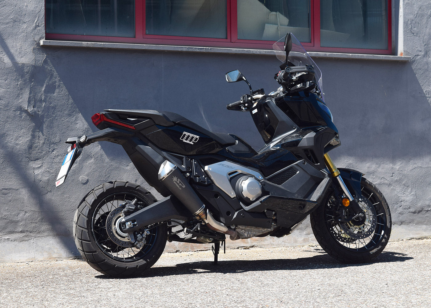 SPARK Honda X-ADV 750 Slip-on Exhaust "Konix" (EU homologated)