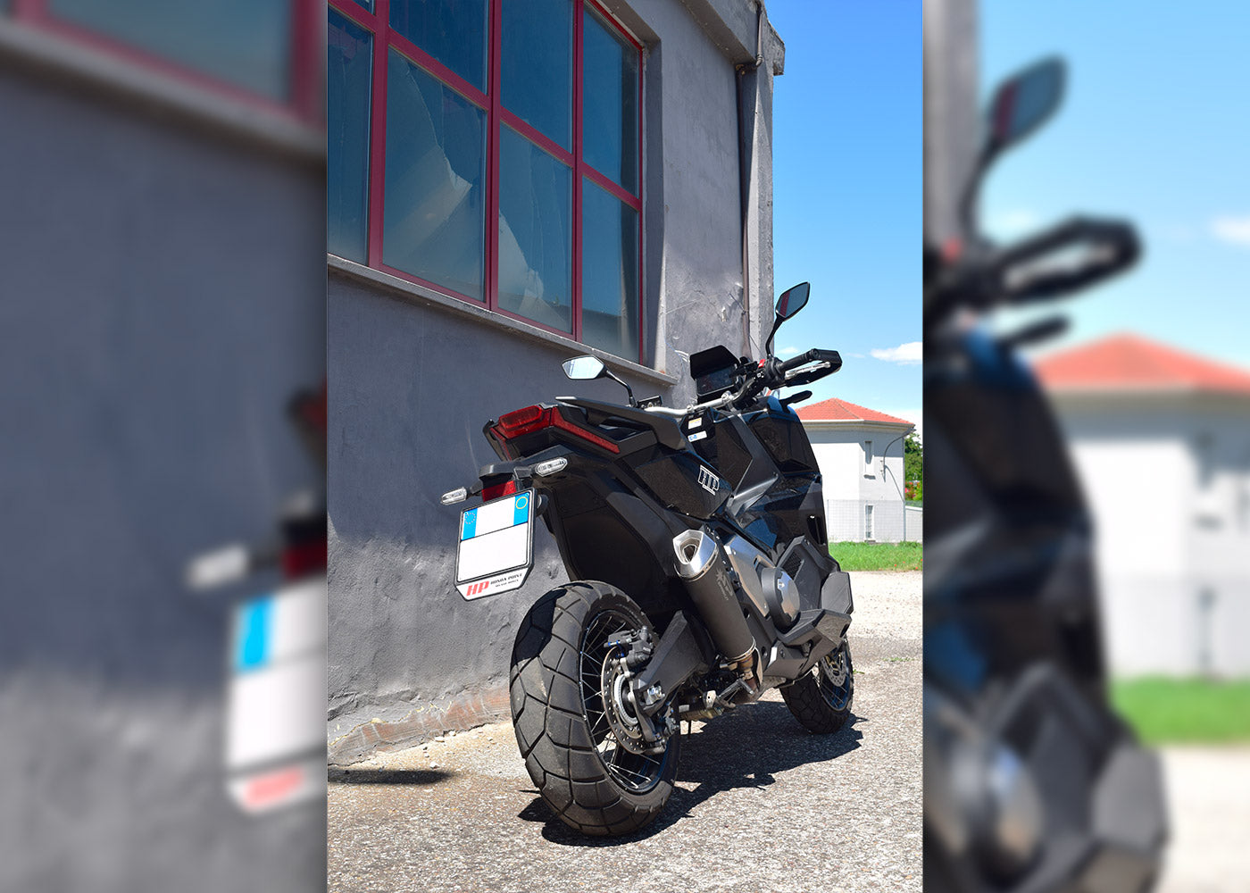 SPARK Honda X-ADV 750 Slip-on Exhaust "Konix" (EU homologated)