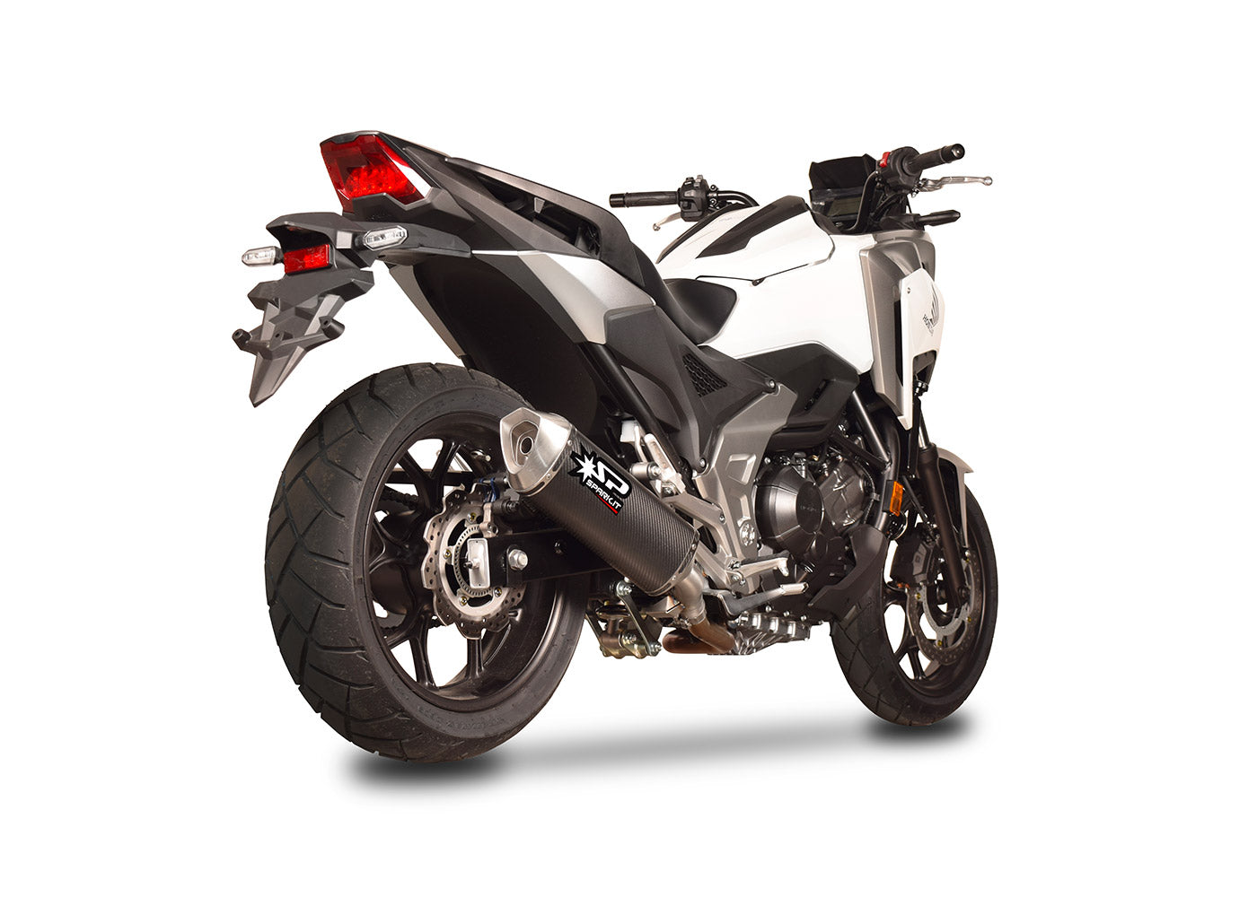 SPARK Honda NC700/NC750 Slip-on Exhaust "Force" (EU homologated)