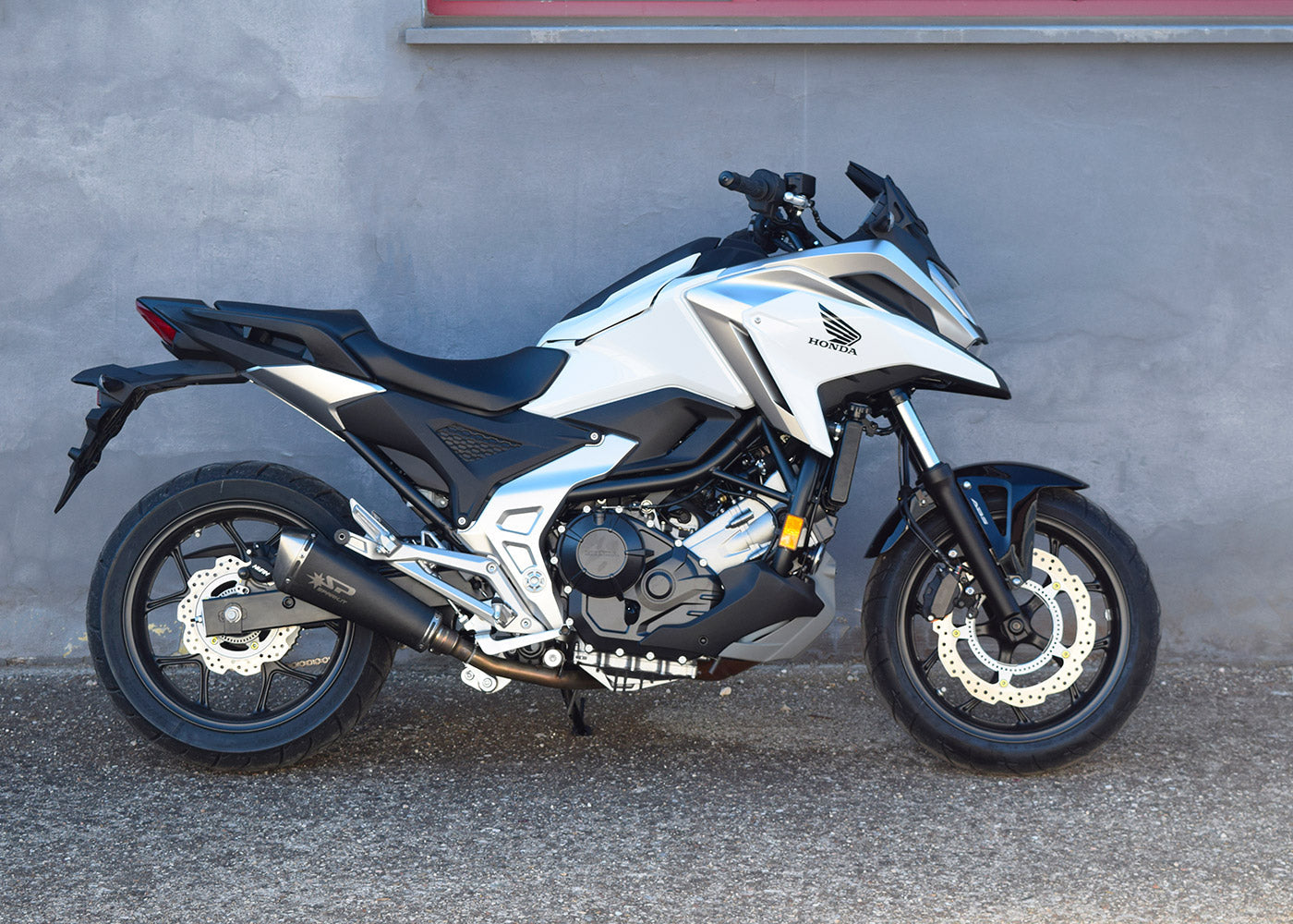 SPARK Honda NC700/NC750 Slip-on Exhaust "Konix" (EU homologated)