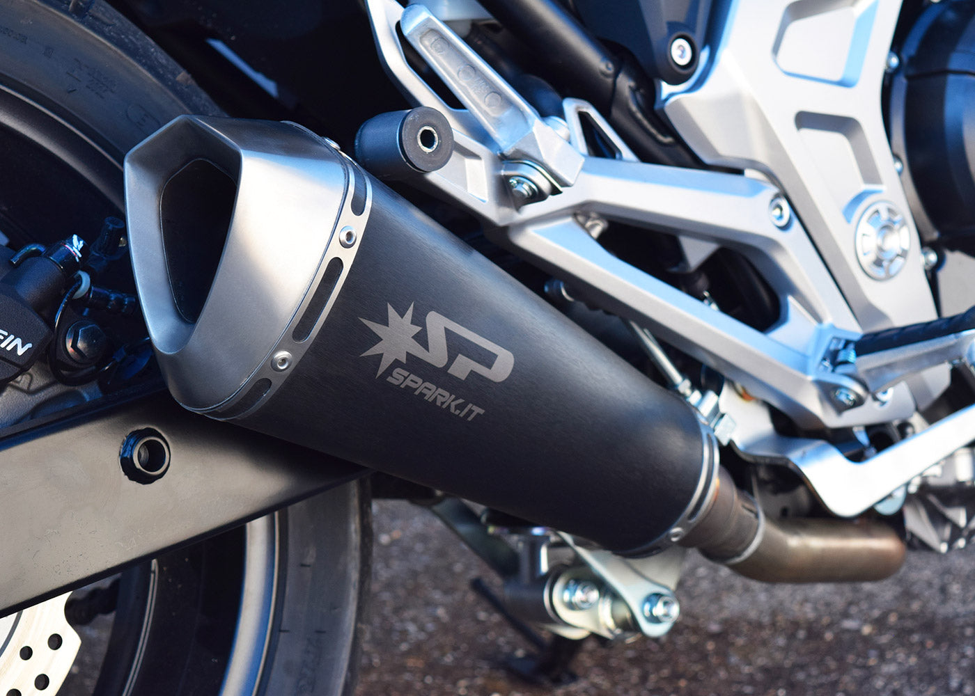 SPARK Honda NC700/NC750 Slip-on Exhaust "Konix" (EU homologated)