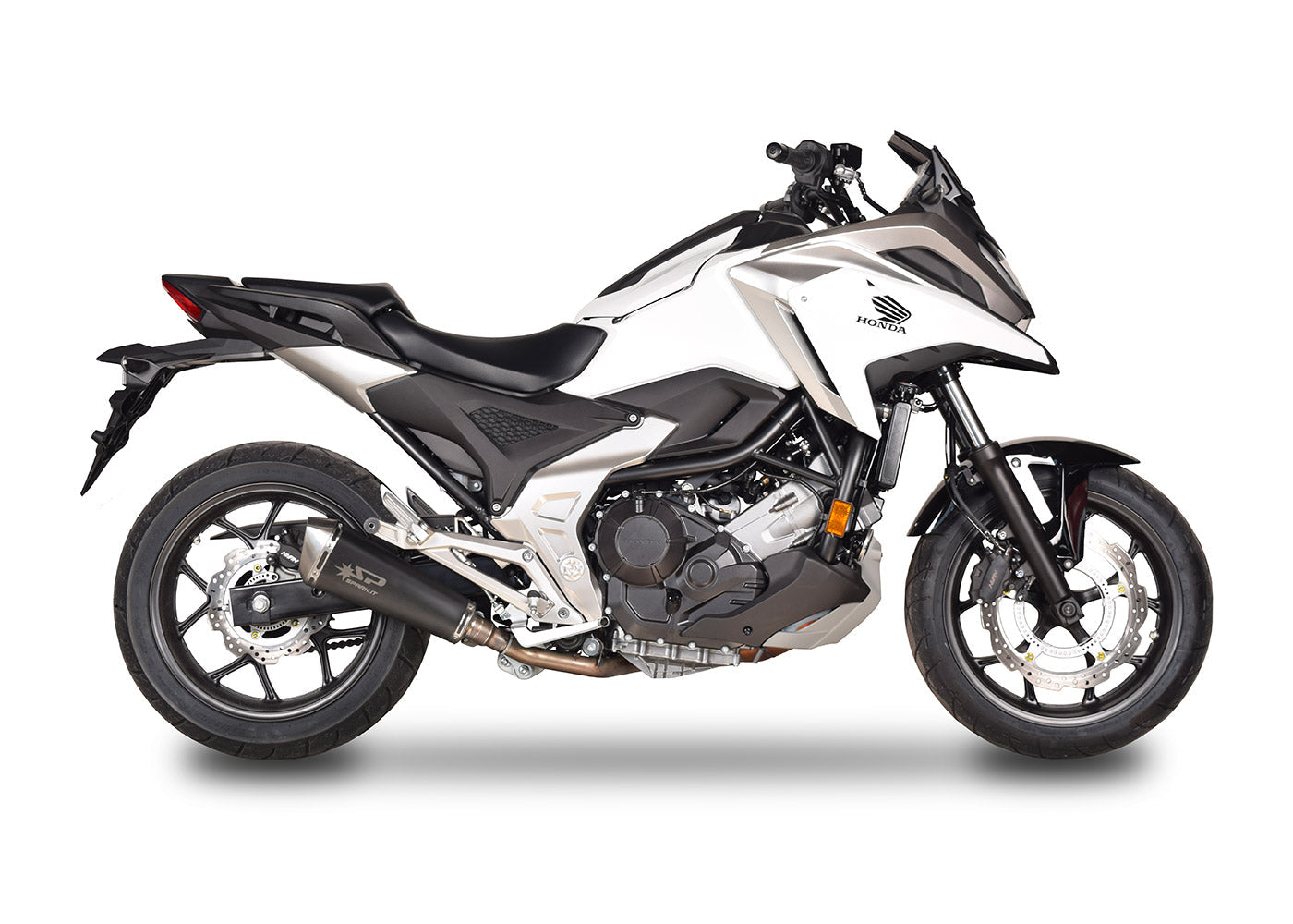 SPARK Honda NC700/NC750 Slip-on Exhaust "Konix" (EU homologated)
