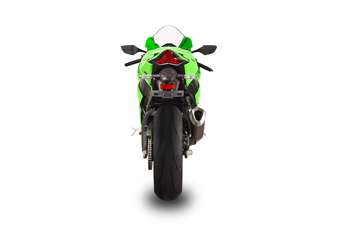 SPARK Kawasaki ZX-10R (2021+) Full Titanium Semi-Full Exhaust System "Konix" (racing)