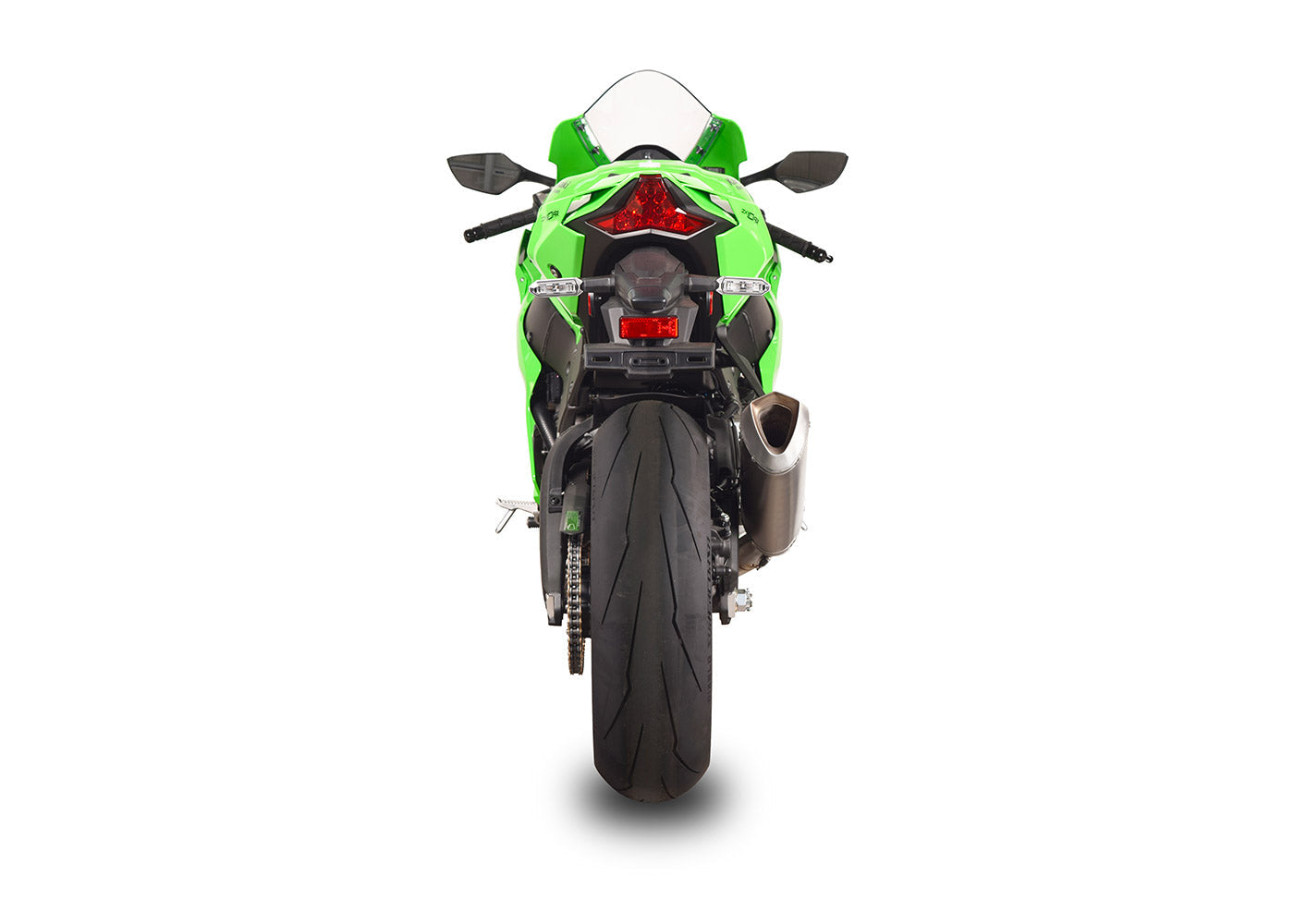 SPARK Kawasaki ZX-10R (2021+) Full Titanium Semi-Full Exhaust System "Force" (racing)