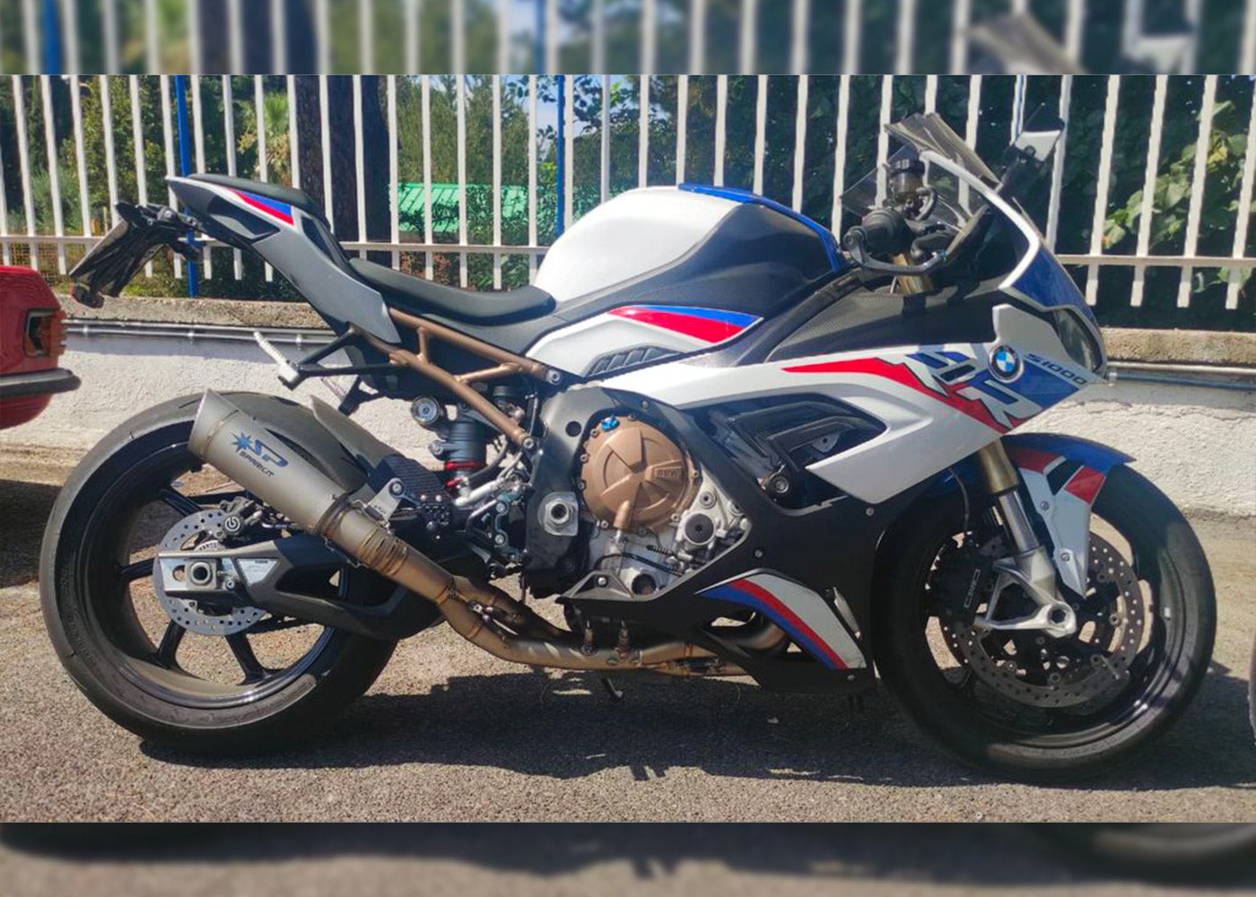 SPARK BMW S1000RR (2019+) Full Titanium Exhaust System "Grid-o" (racing)