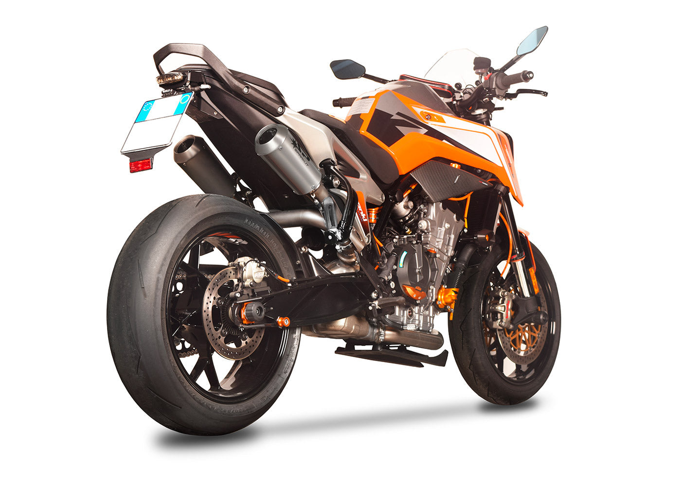 SPARK KTM 790/890 Duke/R Titanium Semi-Full Double Exhaust System "MotoGP" (EU homologated)