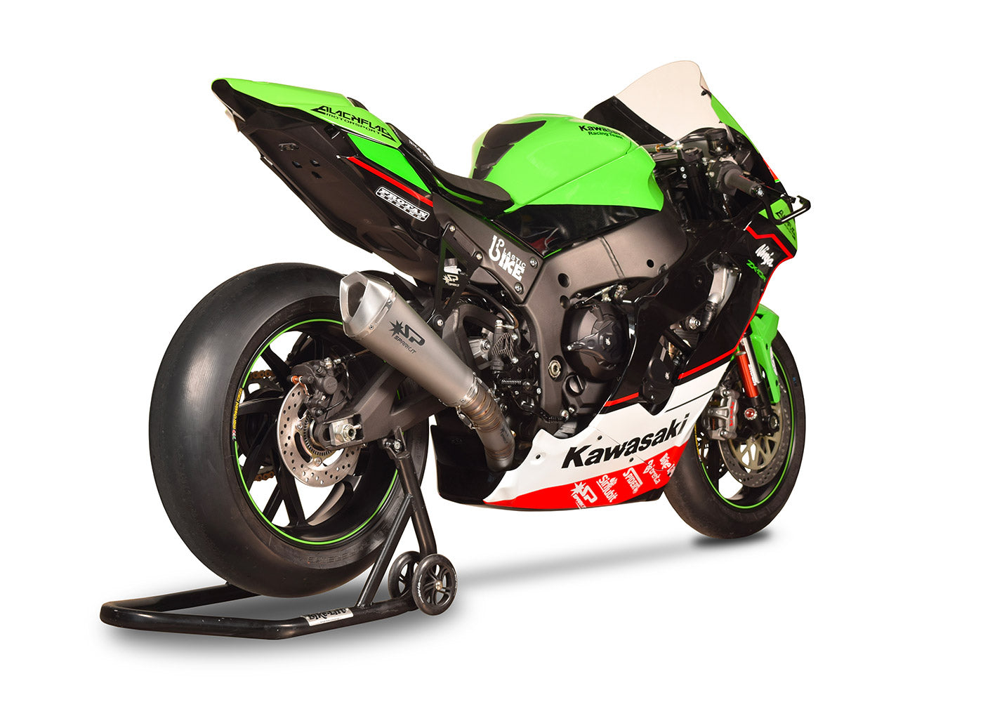 SPARK Kawasaki ZX-10R (2021+) Full Titanium Exhaust System "Konix" (racing)