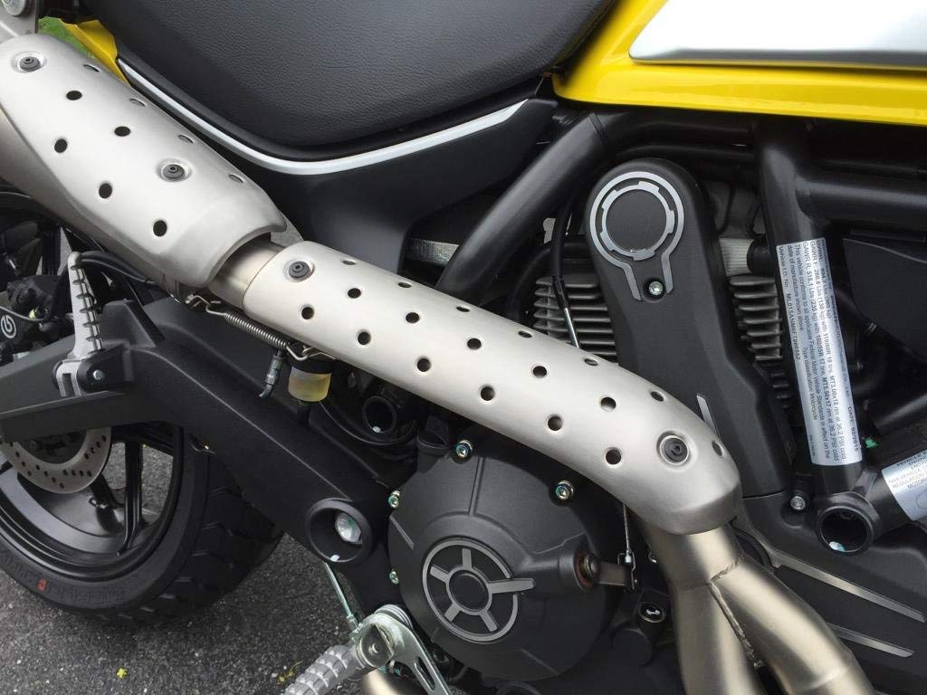 Ducati Scrambler 800 High-Mount Full Racing Exhaust System by TERMIGNONI