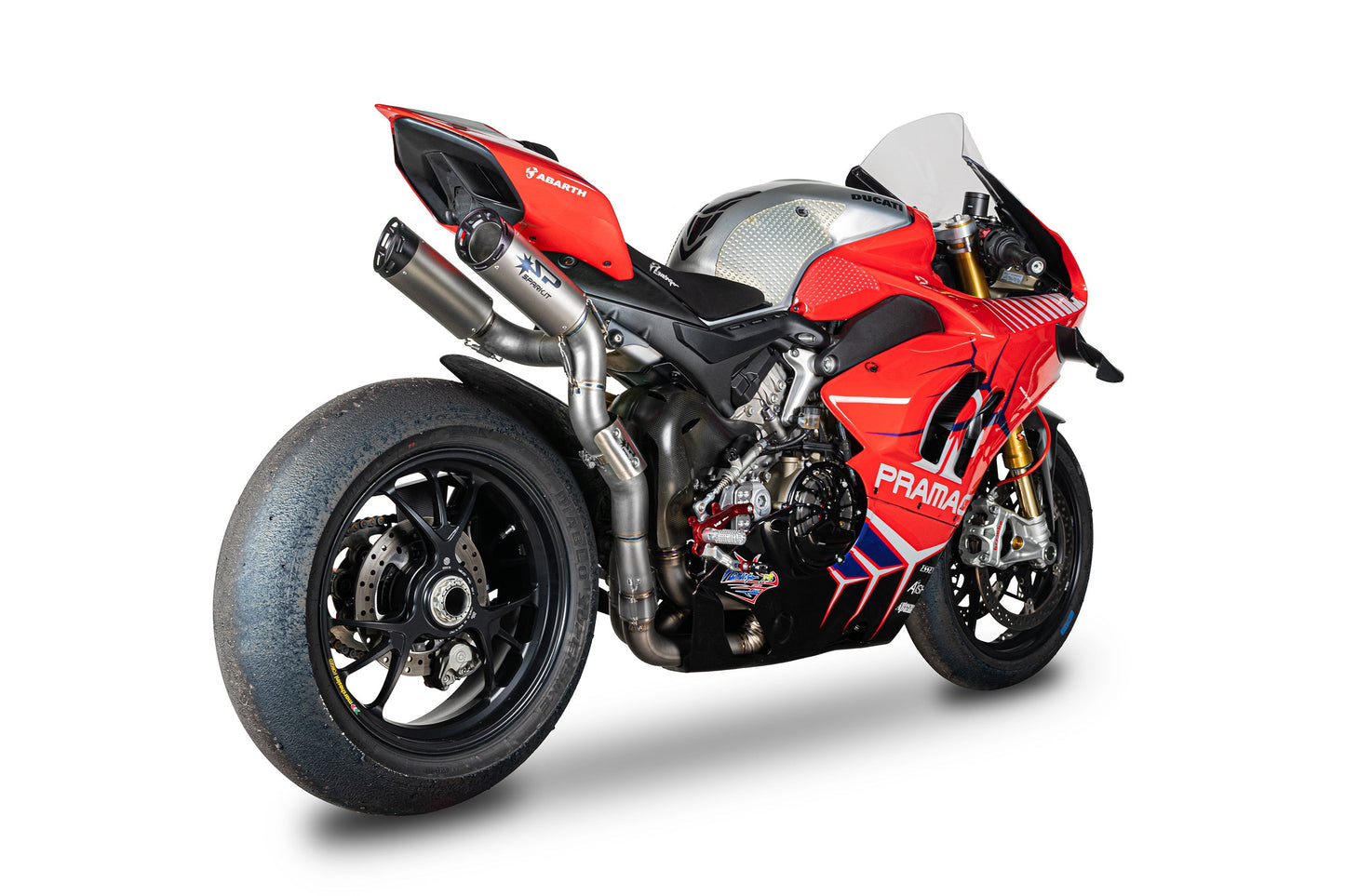 SPARK Ducati Panigale V4 / Streetfighter (2018+) 3/4 Titanium Exhaust System "Dyno" (racing)