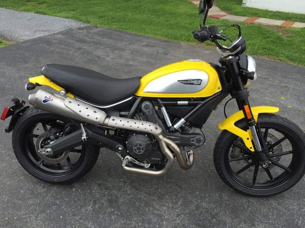 Ducati Scrambler 800 High-Mount Full Racing Exhaust System by TERMIGNONI