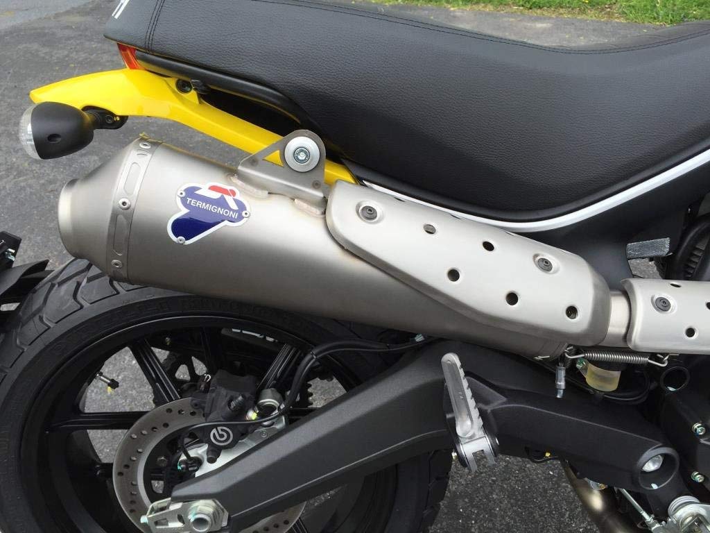 Ducati Scrambler 800 High-Mount Full Racing Exhaust System by TERMIGNONI