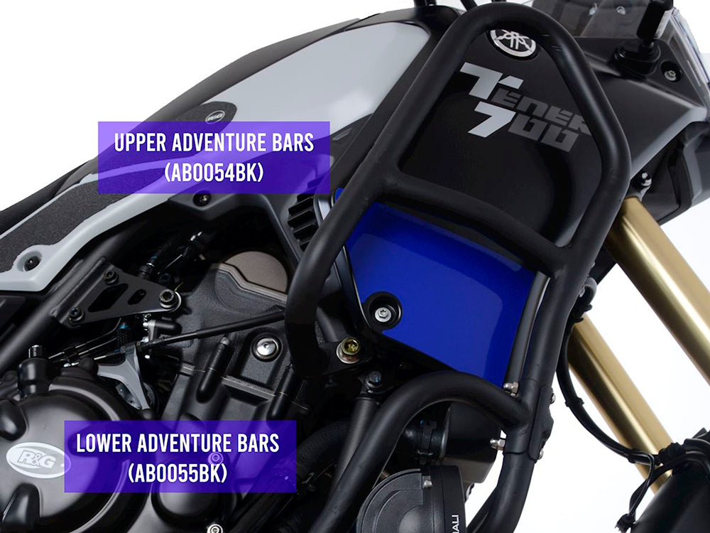 AB0054 - R&G RACING Yamaha Ténéré 700 (2019+) Crash Protection Bars (upper)