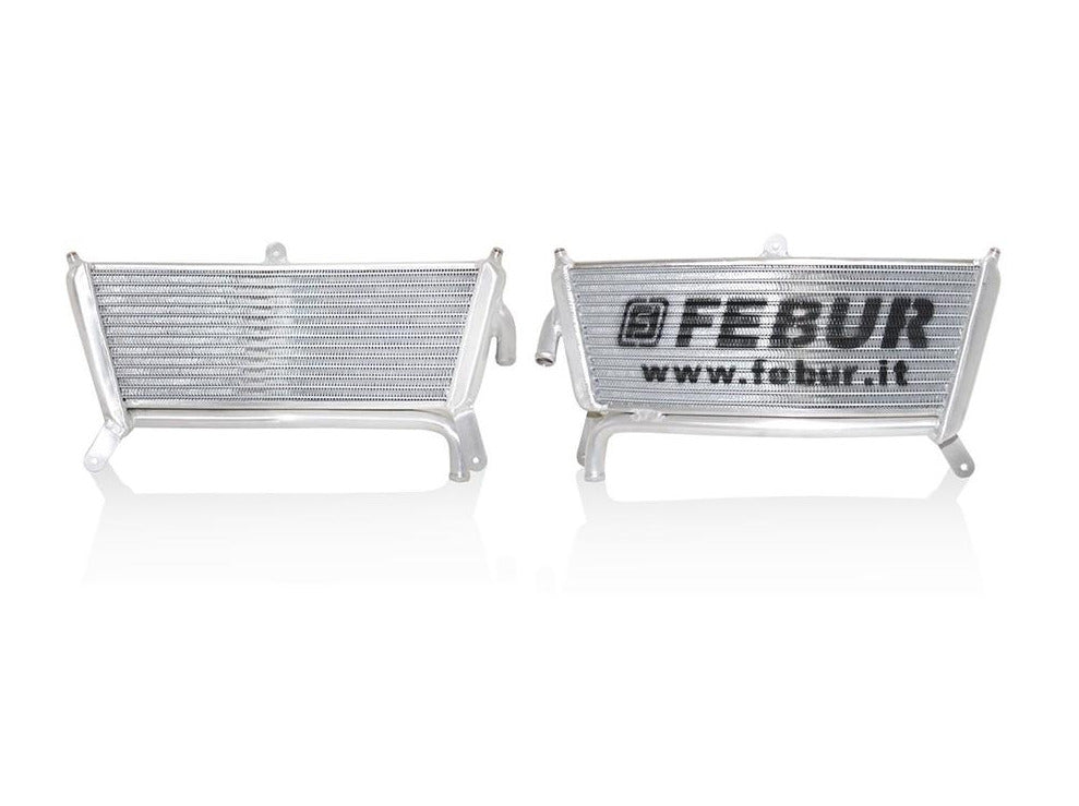 FEBUR Honda CBR1000RR (17/19) Additional Racing Water Radiator (With silicon hoses)