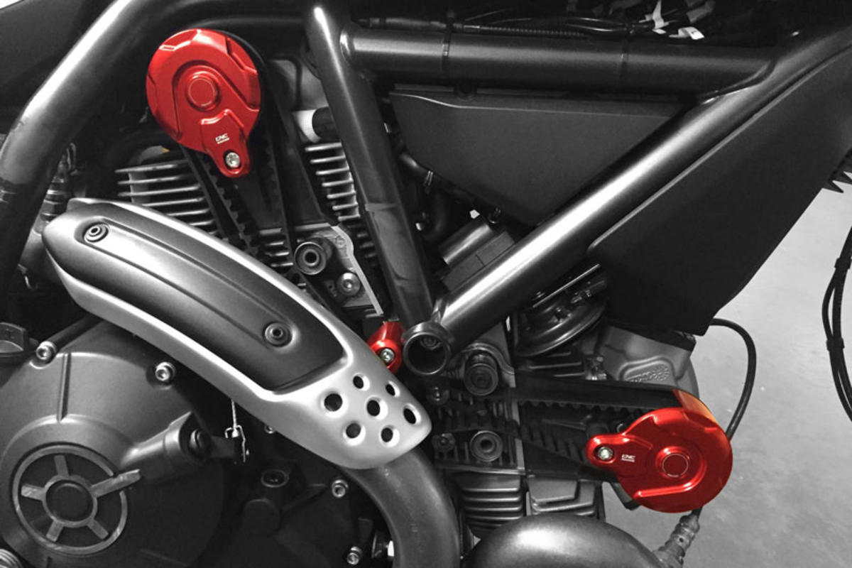 CC182 - CNC RACING Ducati Pulley Covers (timing belt)