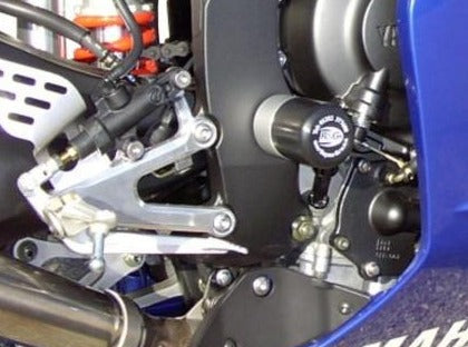 CP0094 - R&G RACING Yamaha YZF-R6 (03/04) Frame Crash Protection Sliders "Classic" (swingarm pivot)