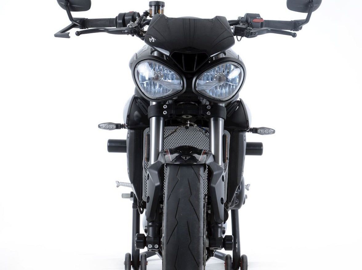 CP0430 - R&G RACING Triumph Street Triple S / R / RS Frame Crash Protection Sliders "Aero"