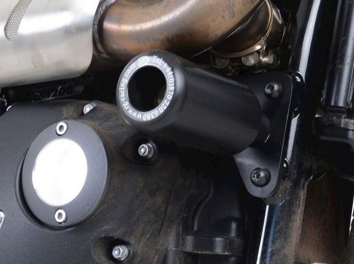 CP0479 - R&G RACING Triumph Scrambler 1200 XC/XE Frame Crash Protection Sliders "Classic"