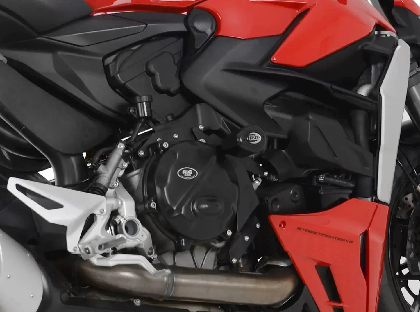 CP0485 - R&G RACING Ducati Panigale V2 / Streetfighter V2 Frame Crash Protection Sliders "Aero"