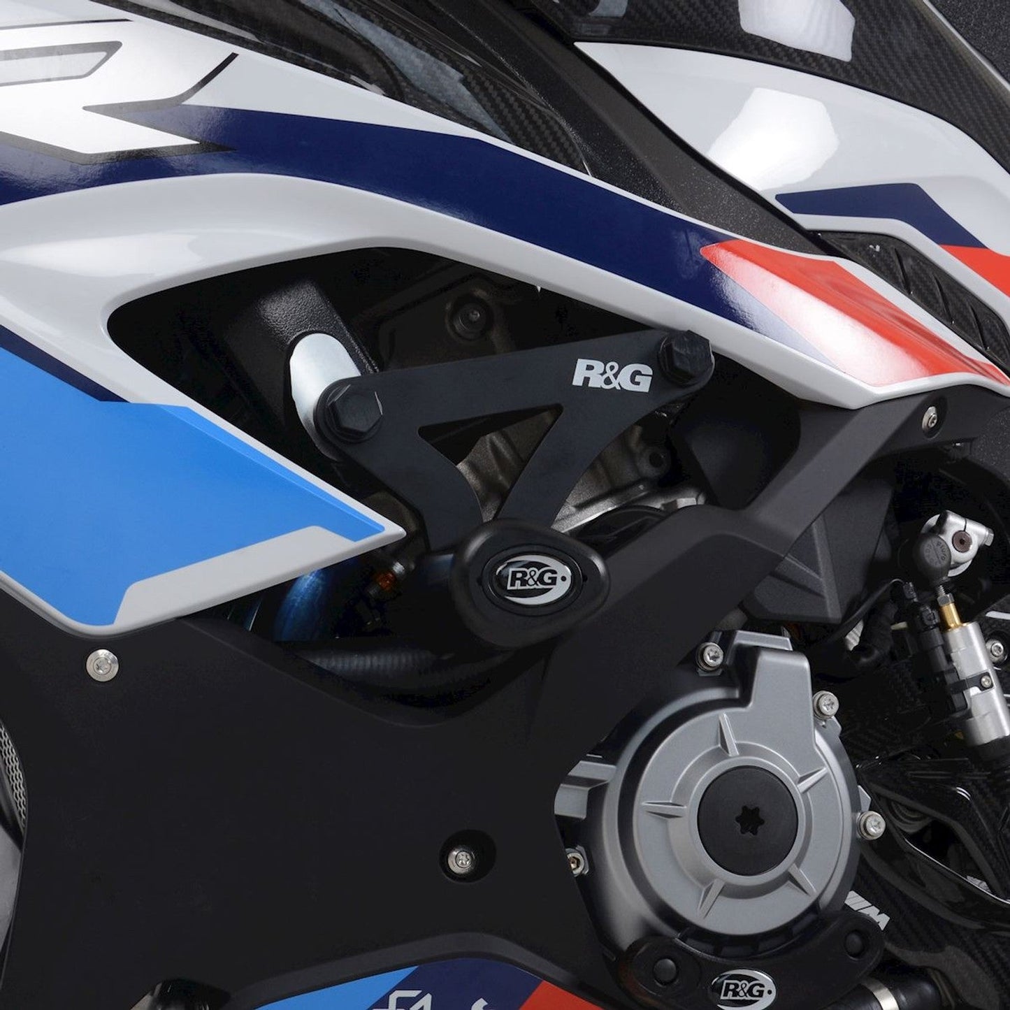 CP0529 - R&G RACING BMW M1000RR (2021+) Frame Crash Protection Sliders "Aero" (racing)