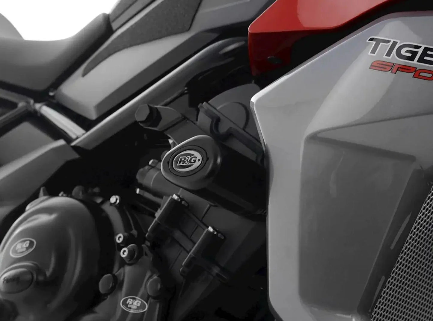 CP0543 - R&G RACING Triumph Tiger 660 Sport (2022+) Frame Crash Protection Sliders "Aero"