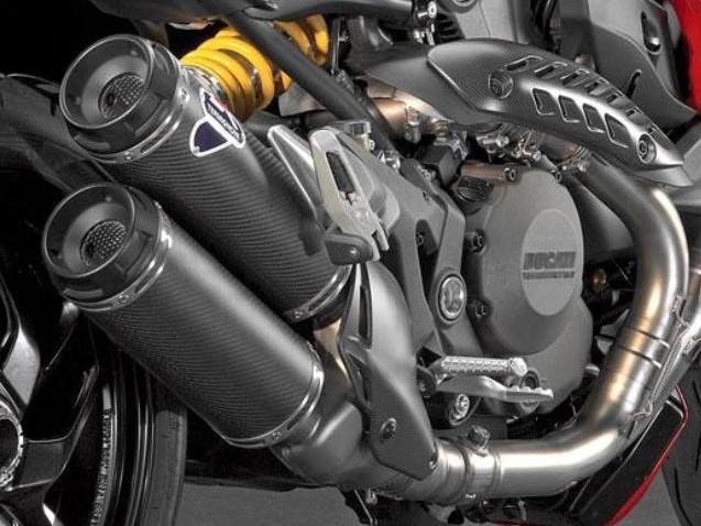 TERMIGNONI Ducati Monster 1200 (14/16) Carbon Dual Slip-on Exhaust