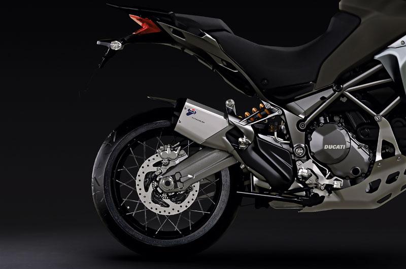 Ducati Multistrada 950 / Enduro Titanium Slip-on Exhaust System by TERMIGNONI