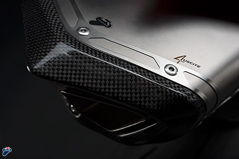 D182 - TERMIGNONI Ducati Panigale V4 (2018+) Titanium Exhaust System "4USCITE" (EURO5)