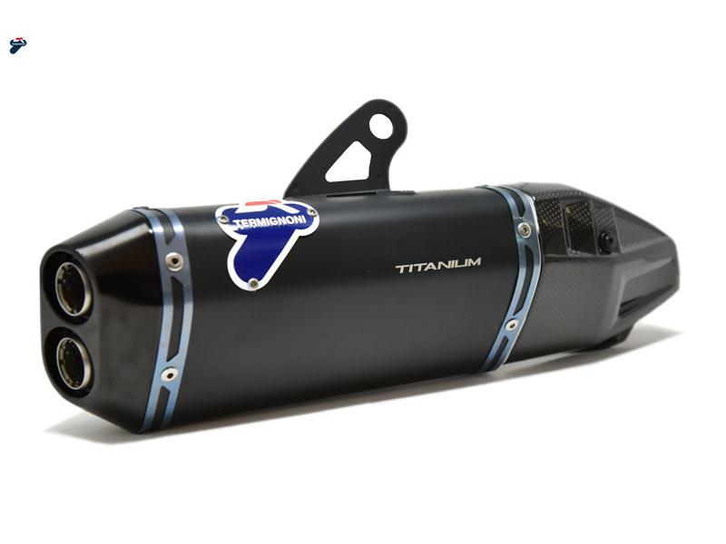 D199 - TERMIGNONI Ducati Streetfighter V4 (2020+) Dual Slip-on Exhaust (black edition)
