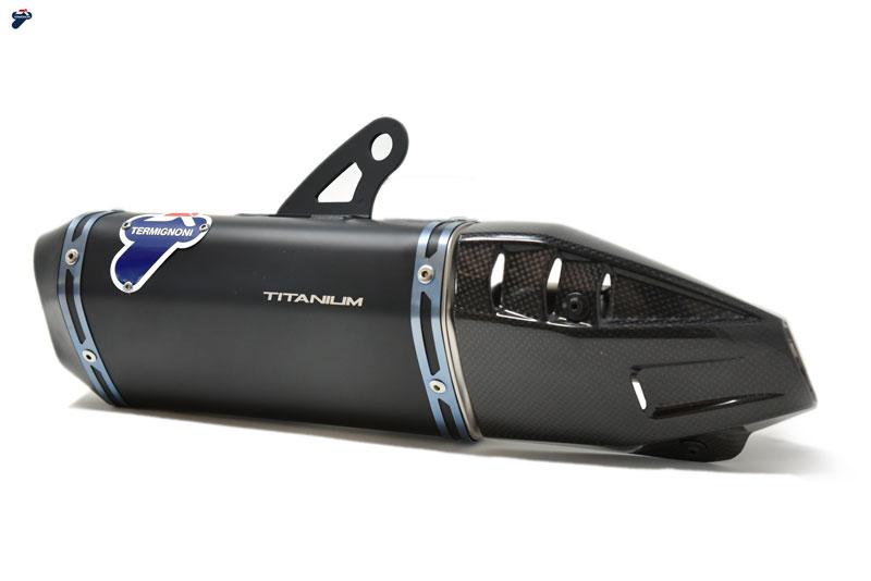 D199 - TERMIGNONI Ducati Streetfighter V4 (2020+) Dual Slip-on Exhaust (black edition)