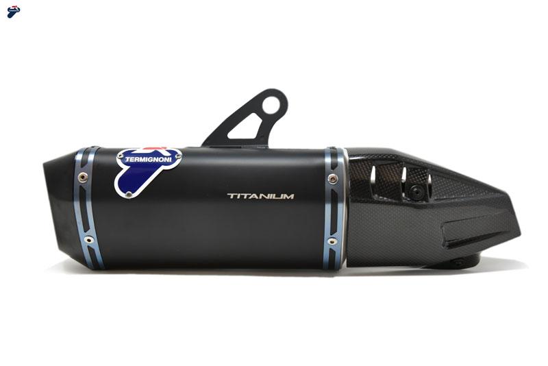 D199 - TERMIGNONI Ducati Streetfighter V4 (2020+) Dual Slip-on Exhaust (black edition)