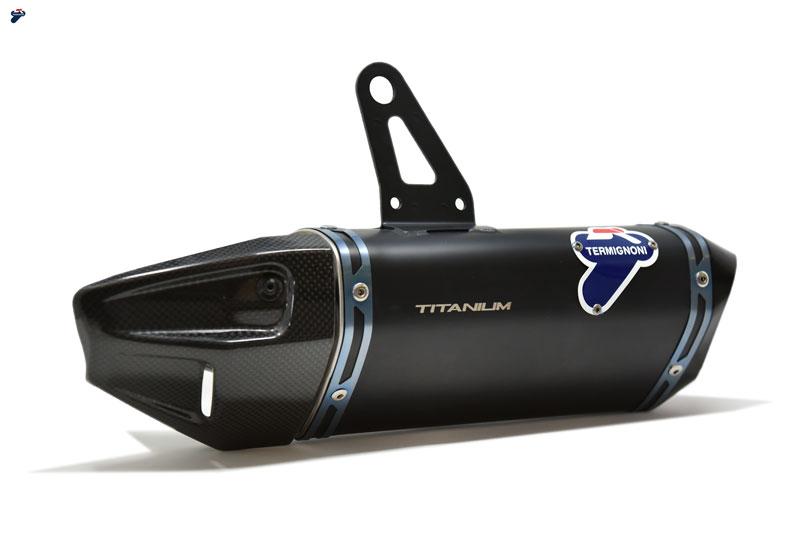 D199 - TERMIGNONI Ducati Streetfighter V4 (2020+) Dual Slip-on Exhaust (black edition)