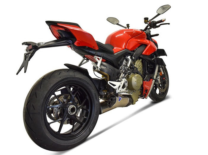 D199 - TERMIGNONI Ducati Streetfighter V4 (2020+) Dual Slip-on Exhaust