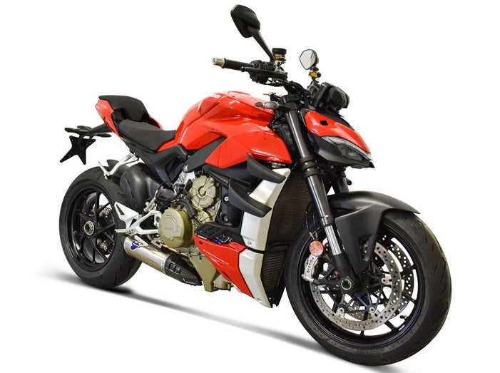 D199 - TERMIGNONI Ducati Streetfighter V4 (2020+) Dual Slip-on Exhaust