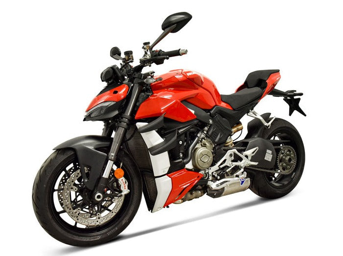 D199 - TERMIGNONI Ducati Streetfighter V4 (2020+) Dual Slip-on Exhaust