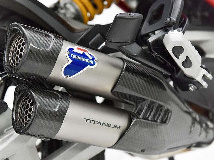 D210 - TERMIGNONI Ducati Multistrada V4 (2021+) Slip-on Exhaust (EURO5)