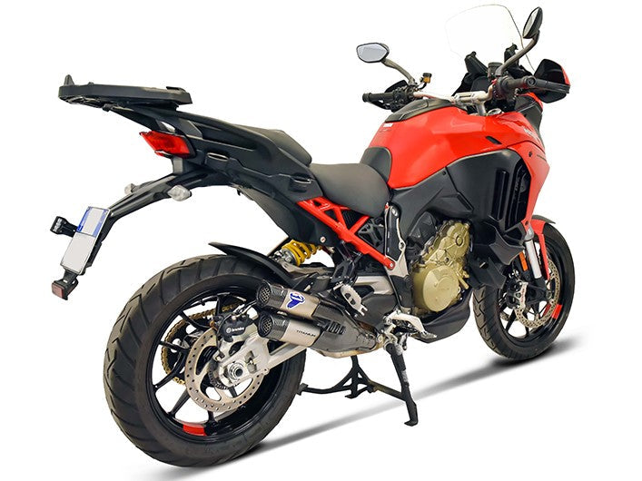 D210 - TERMIGNONI Ducati Multistrada V4 (2021+) Slip-on Exhaust (EURO5)