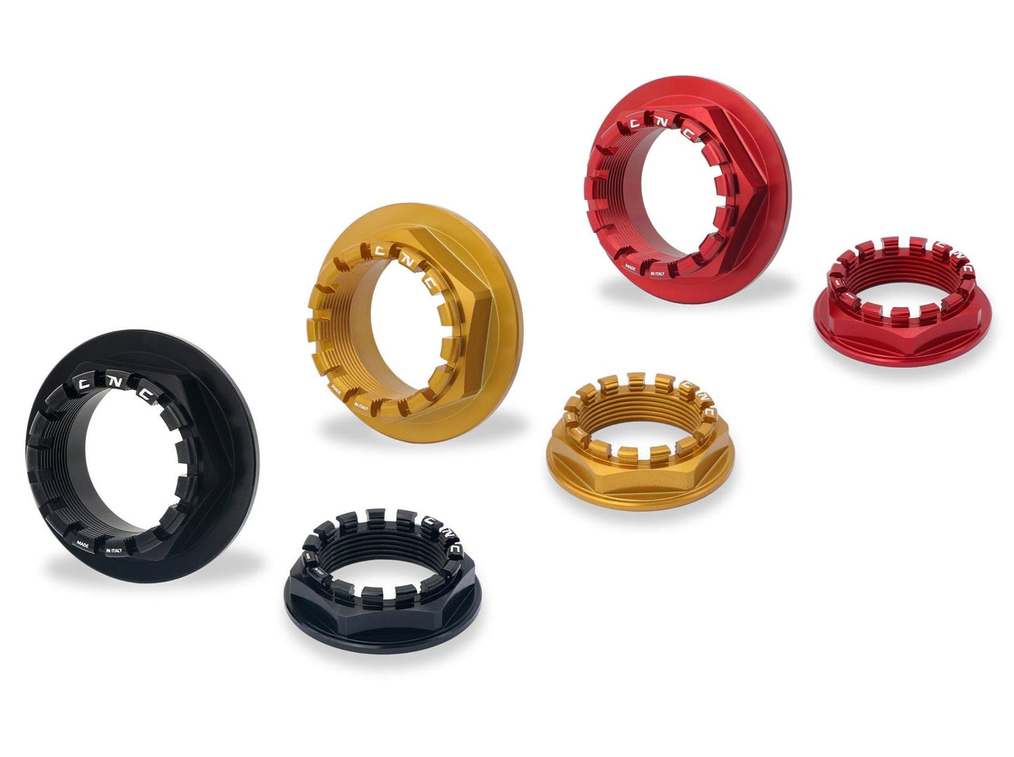 DA382 - CNC RACING Ducati Rear Wheel Axle Nuts set