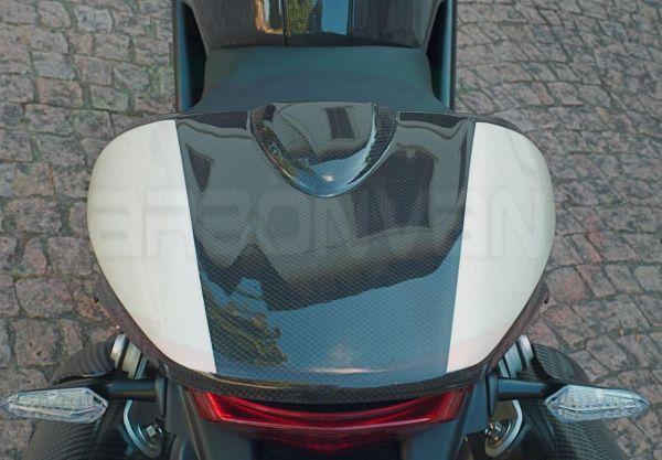 CARBONVANI Ducati Monster 696/796/1100 Carbon Tail "White"