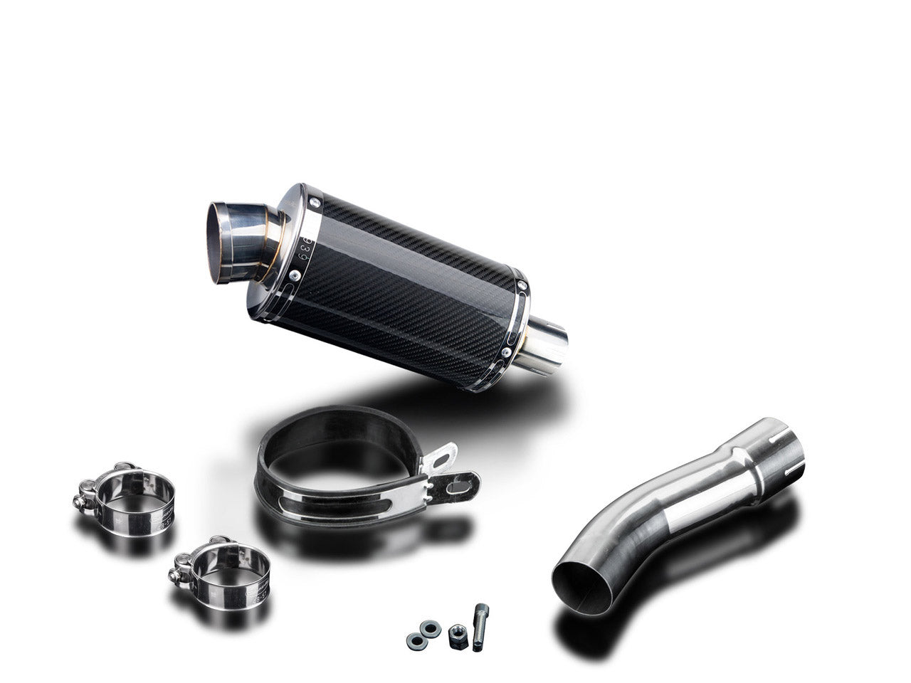 DELKEVIC BMW F800GT Slip-on Exhaust DS70 9" Carbon
