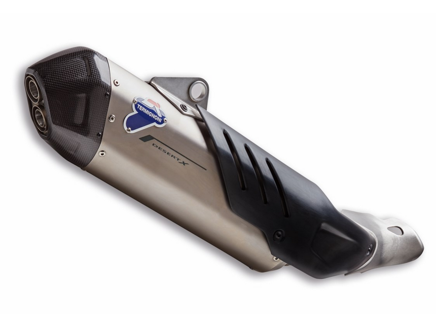 TERMIGNONI Ducati DesertX (2022+) Slip-on Exhaust (homologated)