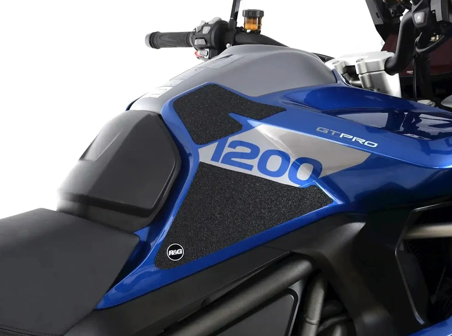 EZRG828 - R&G RACING Triumph Tiger 1200 GT / GT Pro / Rally Pro (2022+) Fuel Tank Traction Grips