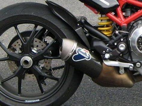 Ducati Monster S4R / S4RS Carbon Slip-on Silencer by TERMIGNONI