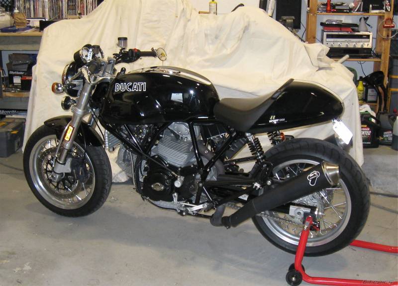 Ducati Sport 1000 Biposto Dual Slip-on Silencers by TERMIGNONI