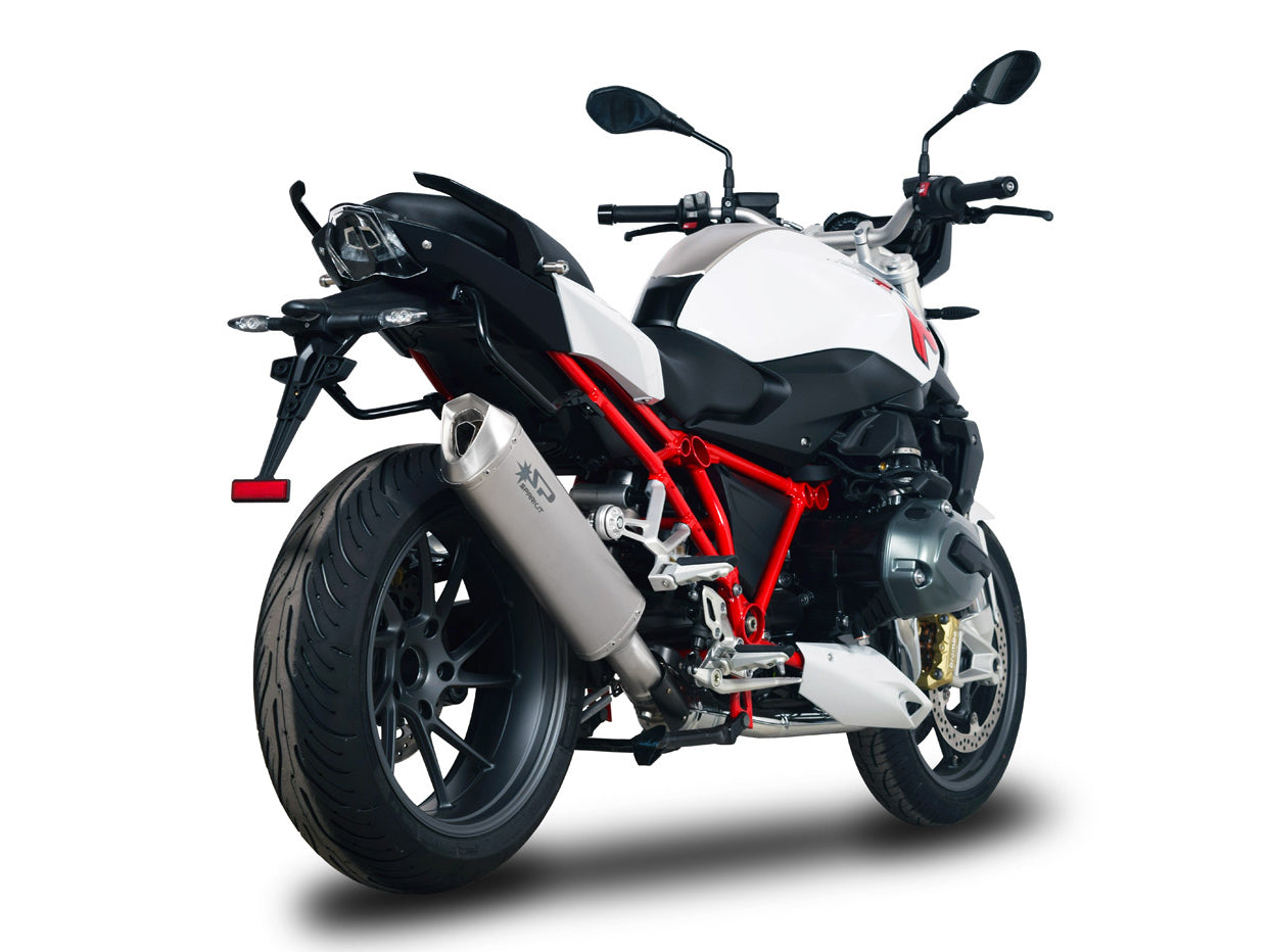 SPARK BMW R1200R / R1200RS (15/16) Titanium Slip-on Exhaust "Force" (EU homologated)