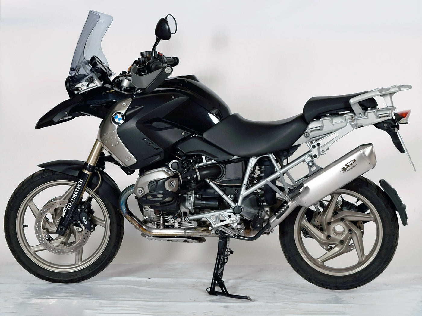 SPARK BMW R1200GS (10/12) Titanium Slip-on Exhaust "Force" (EU homologated)