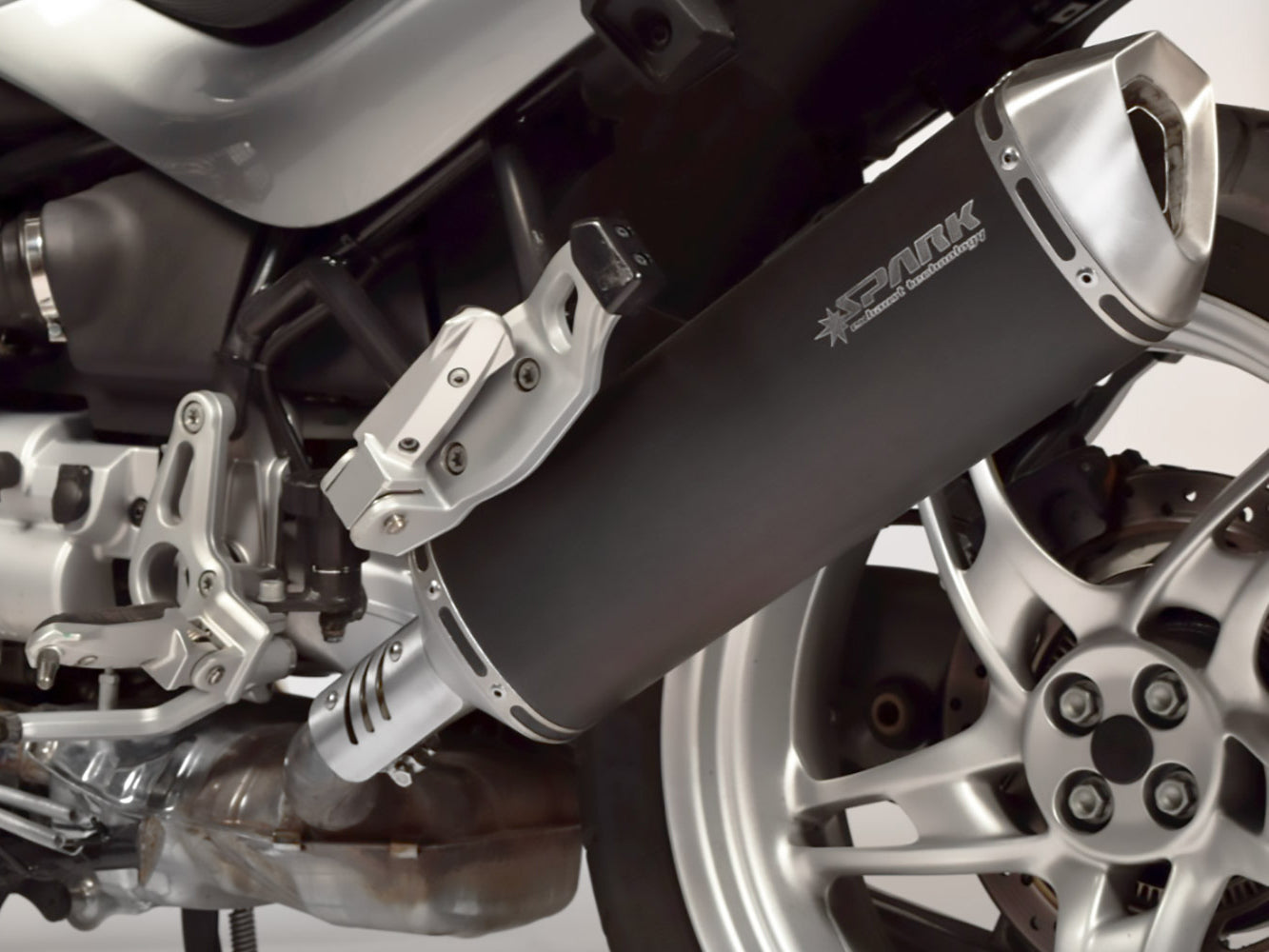 SPARK BMW R1150GS / Adventure / R1150R Slip-on Exhaust "Force" (EU homologated)