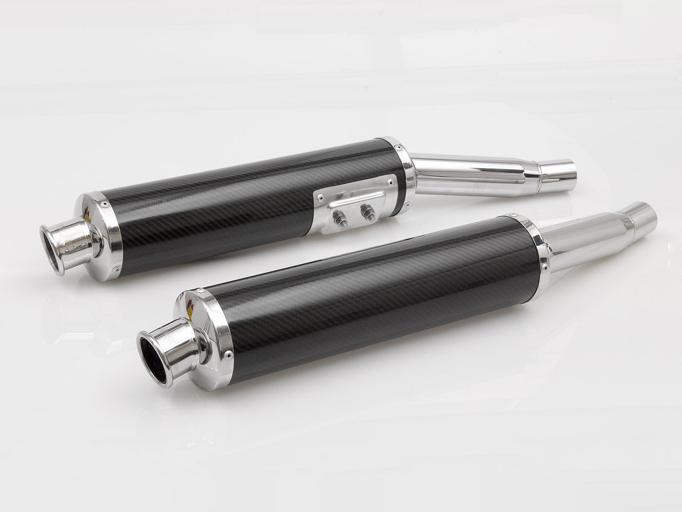 SPARK Ducati Monster 600/900 Low Position Slip-on Exhaust "Round" (EU homologated)